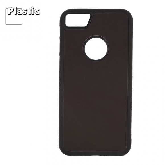 Защитная крышка "LP" для Apple iPhone 7, 8 "Термо-радуга" коричневая-розовая (европакет)