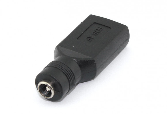 Переходник 5.5x2.5мм на USB Type A мама Переходник 5.5x2.5мм на USB Type A мама