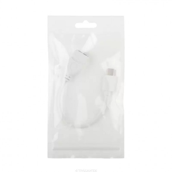 USB OTG адаптер на разъем USB Type-C на USB ПВХ провод (белый, европакет) USB OTG адаптер на разъем USB Type-C на USB ПВХ провод (белый, европакет)