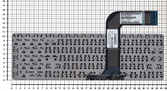 Клавиатура для ноутбука HP Pavilion 15-P 17-F, черная