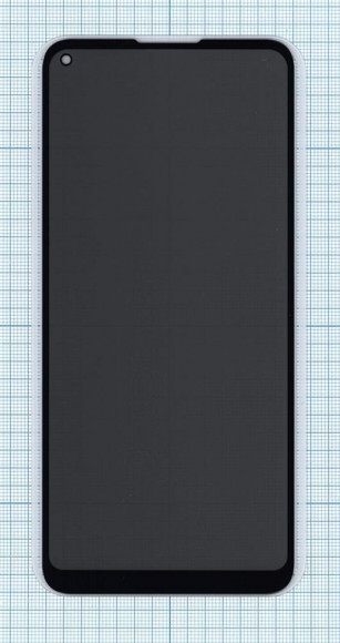 Защитное стекло Privacy "Анти-шпион" для Samsung Galaxy M11 (M115F)