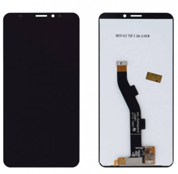 Дисплей Meizu M8, V8, V8 Pro (M813h)+тачскрин (черный)