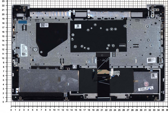 Клавиатура для ноутбука Lenovo IdeaPad 5-15 топкейс серебристый