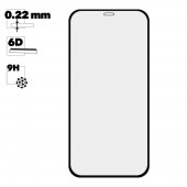 Защитное стекло WK WTP-40 Kingkong 6D Curved HD для Apple iPhone 12, 12 Pro с черной рамкой