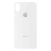 Защитное стекло 2.5D для Apple iPhone X, Xs на заднюю часть глянцевое 0.7 мм., белое