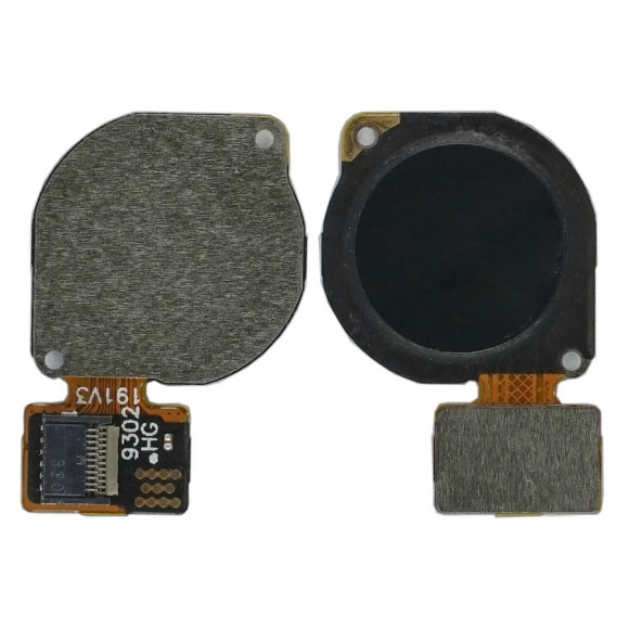 Шлейф Huawei Y6 2019 (MRD-LX1F) с сканером отпечатка (черный)