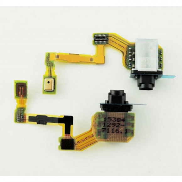 Аудио разъем (разъем гарнитуры) для телефона Sony E6653, E6683 (Z5, Z5 Dual) и микрофон