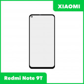 Стекло для переклейки дисплея Xiaomi Redmi Note 9T, черный