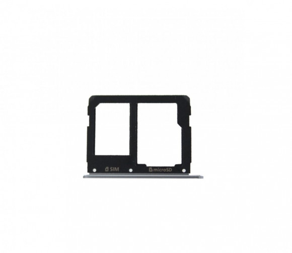 Держатель (лоток) SIM-карты для Samsung Galaxy A3 (A310F), черный