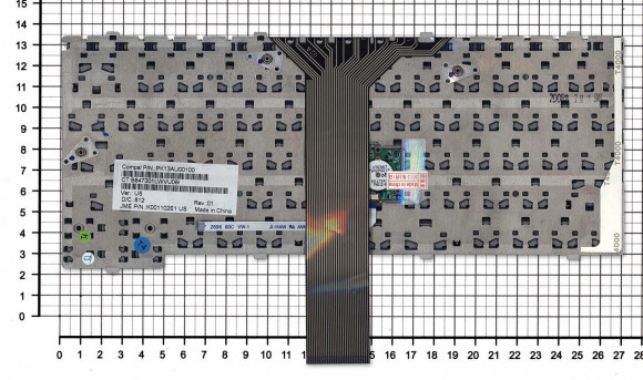 Клавиатура для ноутбука HP Compaq nc4000, nc4010, черная