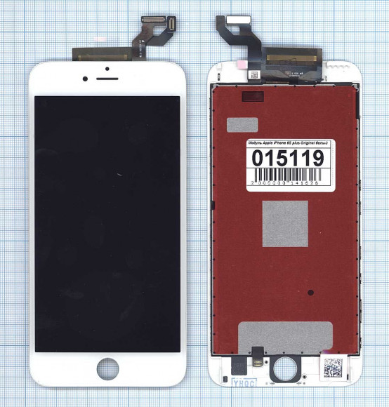 Модуль (матрица + тачскрин) для Apple iPhone 6S Plus, белый
