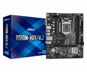 Материнская плата Asrock H510M-HDV/M.2, LGA1200, Intel H510, mATX, BOX Материнская плата Asrock H510M-HDV/M.2, LGA1200, Intel H510, mATX, BOX