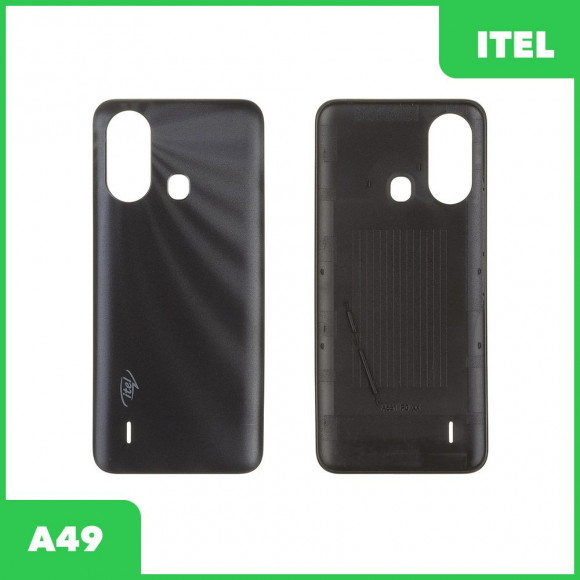 Задняя крышка для Itel A49 (черный)
