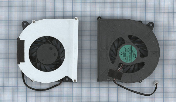 Вентилятор (кулер) для ноутбука Toshiba Qosimio X500, X505, VER-2, 3-pin