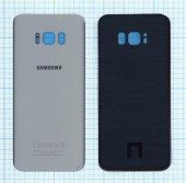 Задняя крышка корпуса для Samsung Galaxy S8 Plus (G955F), серебряная Задняя крышка корпуса для Samsung Galaxy S8 Plus (G955F), серебряная