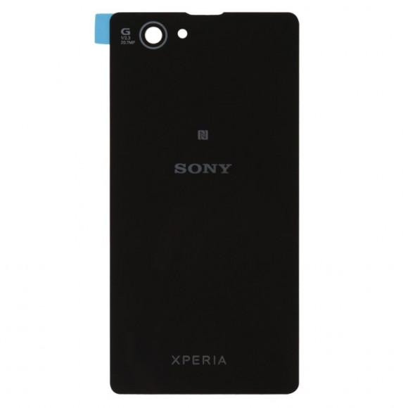 Задняя крышка корпуса для Sony Xperia Z1 Compact, черная (HIGH COPY)
