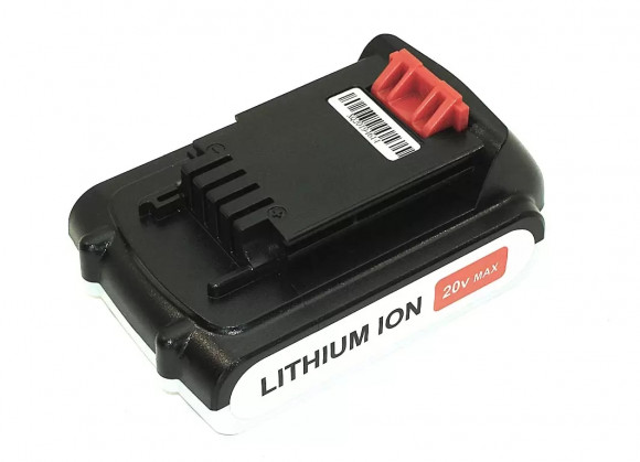 Аккумулятор для электроинструмента Black&Decker (p/n: LB20), 20В, 2000мАч, Li-ion