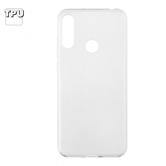 Силиконовый чехол для Huawei Y6 2019 TPU, прозрачный