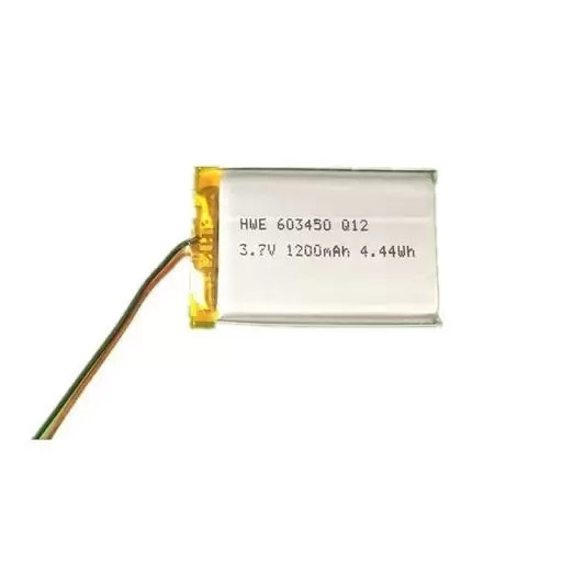 Аккумуляторная батарея Li-Pol (4x50x100мм), 2pin, 3.7В, 3000мАч