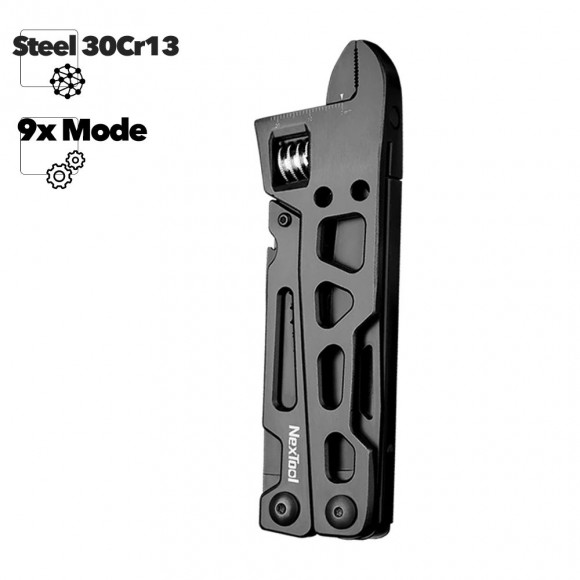 Мультитул Xiaomi NexTool Multi-function Wrench Knife Black NE20145 (черный)