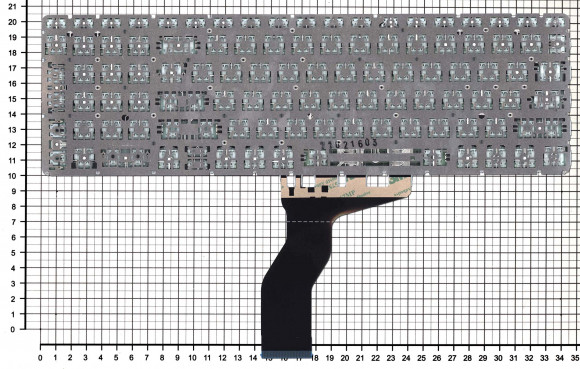 Клавиатура для ноутбука HP Pavilion Power 15-CB000, черная с подсветкой