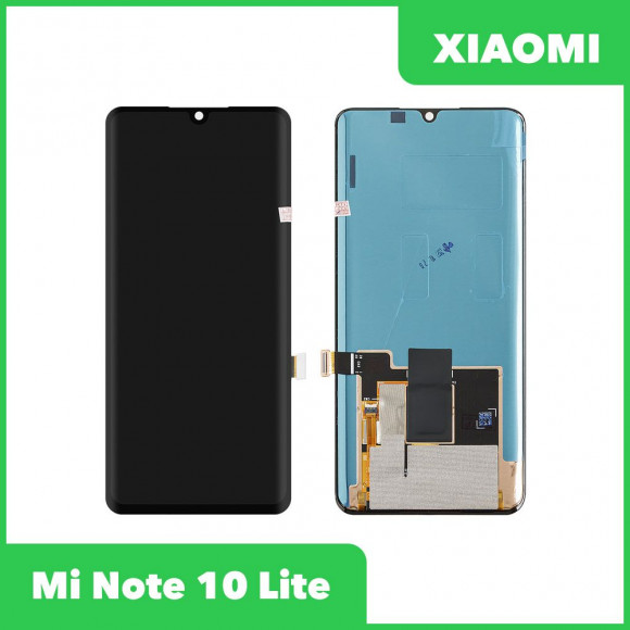LCD дисплей для Xiaomi Mi Note 10 Lite в сборе с тачскрином (черный)
