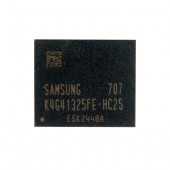Видеопамять GDDR5 SAMSUNG K4G41325FE-HC25 с разбора нереболенная