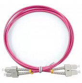 Шнур оптический duplex Cabeus FOP-50-OM4-SC-SC-1, 5m