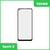 Стекло + OCA пленка для переклейки Tecno Spark 5 (черный) Стекло + OCA пленка для переклейки Tecno Spark 5 (черный)