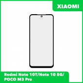 Стекло для переклейки дисплея Xiaomi Redmi Note 10T, черный