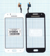 Сенсорное стекло (тачскрин) для Samsung Galaxy J1 Ace J110H (4.3"), белый