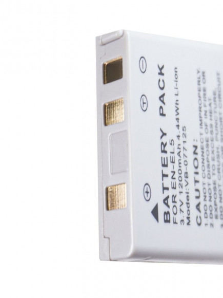 Аккумулятор EN-EL5 для фотоаппарата Nikon Cooplix 3700, 3.7В, 1200мАч, Li-ion Аккумулятор EN-EL5 для фотоаппарата Nikon Cooplix 3700, 3.7В, 1200мАч, Li-ion