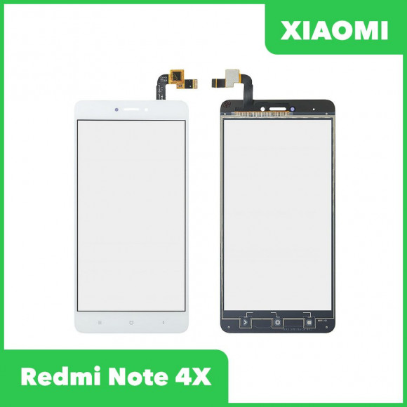Сенсорное стекло (тачскрин) для Xiaomi Redmi Note 4X, белый