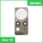 Стекло задней камеры для Infinix Note 12 (X663D) (без рамки) (золотистый) Стекло задней камеры для Infinix Note 12 (X663D) (без рамки) (золотистый)