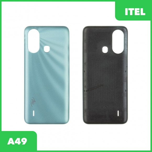 Задняя крышка для Itel A49 (голубой)