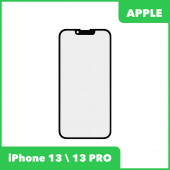 Стекло + OCA пленка для переклейки Apple iPhone 13, 13 Pro олеофобное покрытие, черный Стекло + OCA пленка для переклейки Apple iPhone 13, 13 Pro олеофобное покрытие, черный