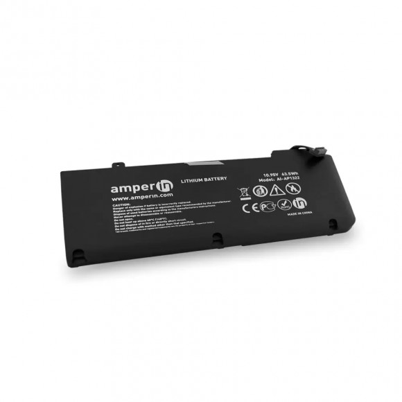 Аккумулятор (батарея) Amperin AI-AP1322 для ноутбука Apple MacBook Pro (13") Series 10.95В, 63.5Wh, 5800мАч