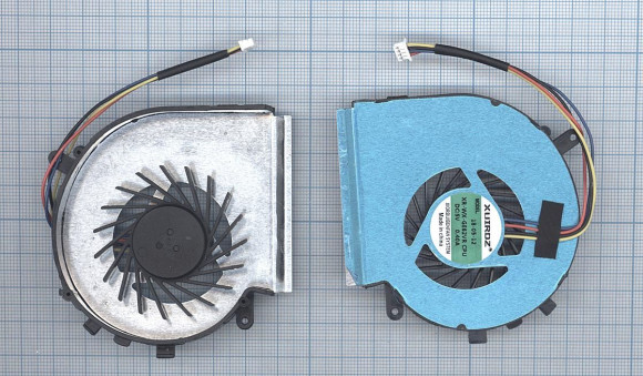 Вентилятор (кулер) для ноутбука MSI GE62VR, GE72VR, GP62MVR, GP62VR, GP72VR (CPU), 4-pin