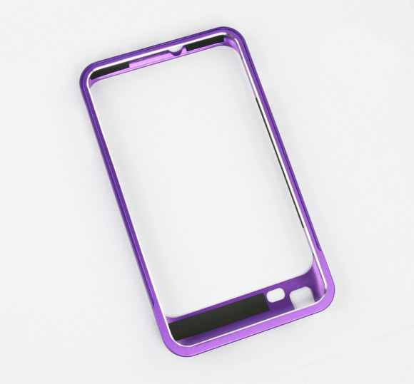 Чехол Bumper для Samsung N7000/i9220 Galaxy Note Sweet Armor металл (фиолетовый)