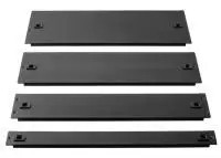 19" металлическая фальш-панель 1U, быстросъемная, черная, LAN-DC-TLMFP-1U