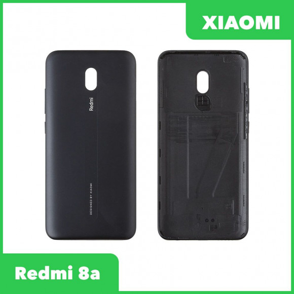 Задняя крышка корпуса для Xiaomi Redmi 8A, черная