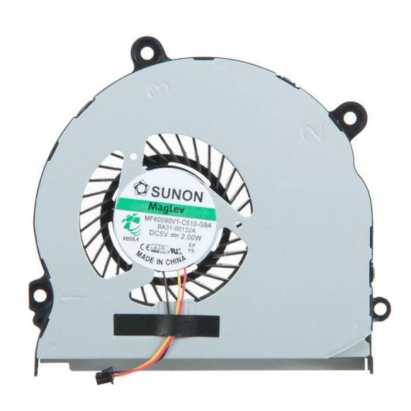 Вентилятор (кулер) для ноутбука Samsung NP355V4X, NP355V4C, NP350V5C, NP355E4C, 3-pin