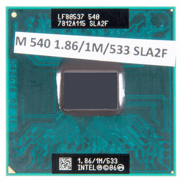 Процессор Socket P Intel Celeron M 540 1867MHz (Merom, 1024Kb L2 Cache, 533 MHz, SLA2F) RB