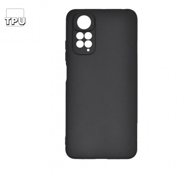 Силиконовый чехол "LP" для Xiaomi Redmi Note 11 TPU (черный непрозрачный) европакет
