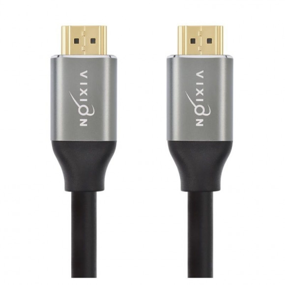 Кабель Vixion CAB73 HDMI 2.1 Ultra HD 4320P, 8K@60 Hz, 48Gbps, 2 м, черный