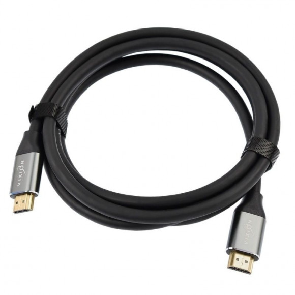 Кабель Vixion CAB73 HDMI 2.1 Ultra HD 4320P, 8K@60 Hz, 48Gbps, 2 м, черный