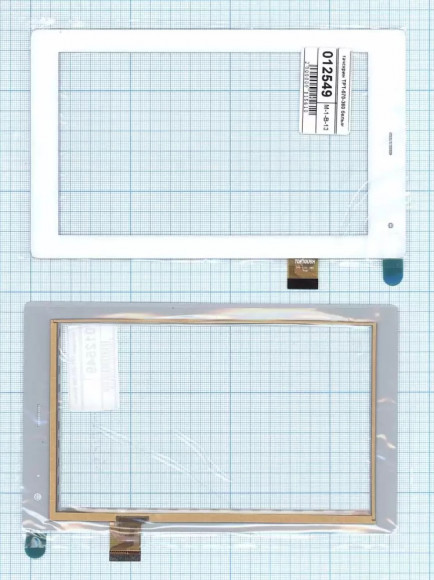 Тачскрин (сенсорное стекло) TPT-070-360 для планшета Megafon Login 3, MFLogin3T, Prestigio MultiPad PMT3277C, 7", белый