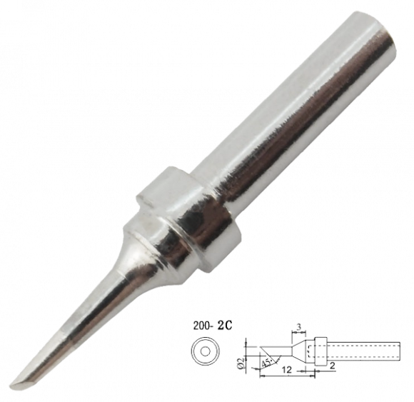 Жало для паяльника Quick QK200-T-2C