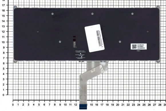 Клавиатура для ноутбука Acer Swift 3 SF314-42, серебристая с подсветкой Клавиатура для ноутбука Acer Swift 3 SF314-42, серебристая с подсветкой