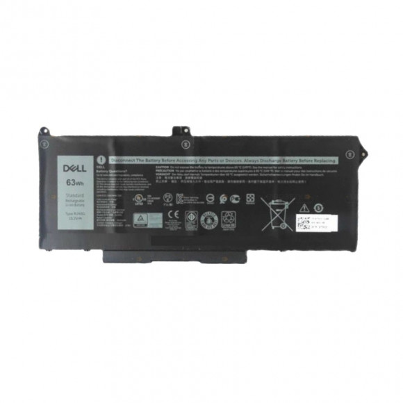 Аккумулятор (батарея) для ноутбука Dell Latitude 15 5520, 14 5420, Precision 15 3560, (RJ40G), 63Wh, 4150mAh, 15.2V